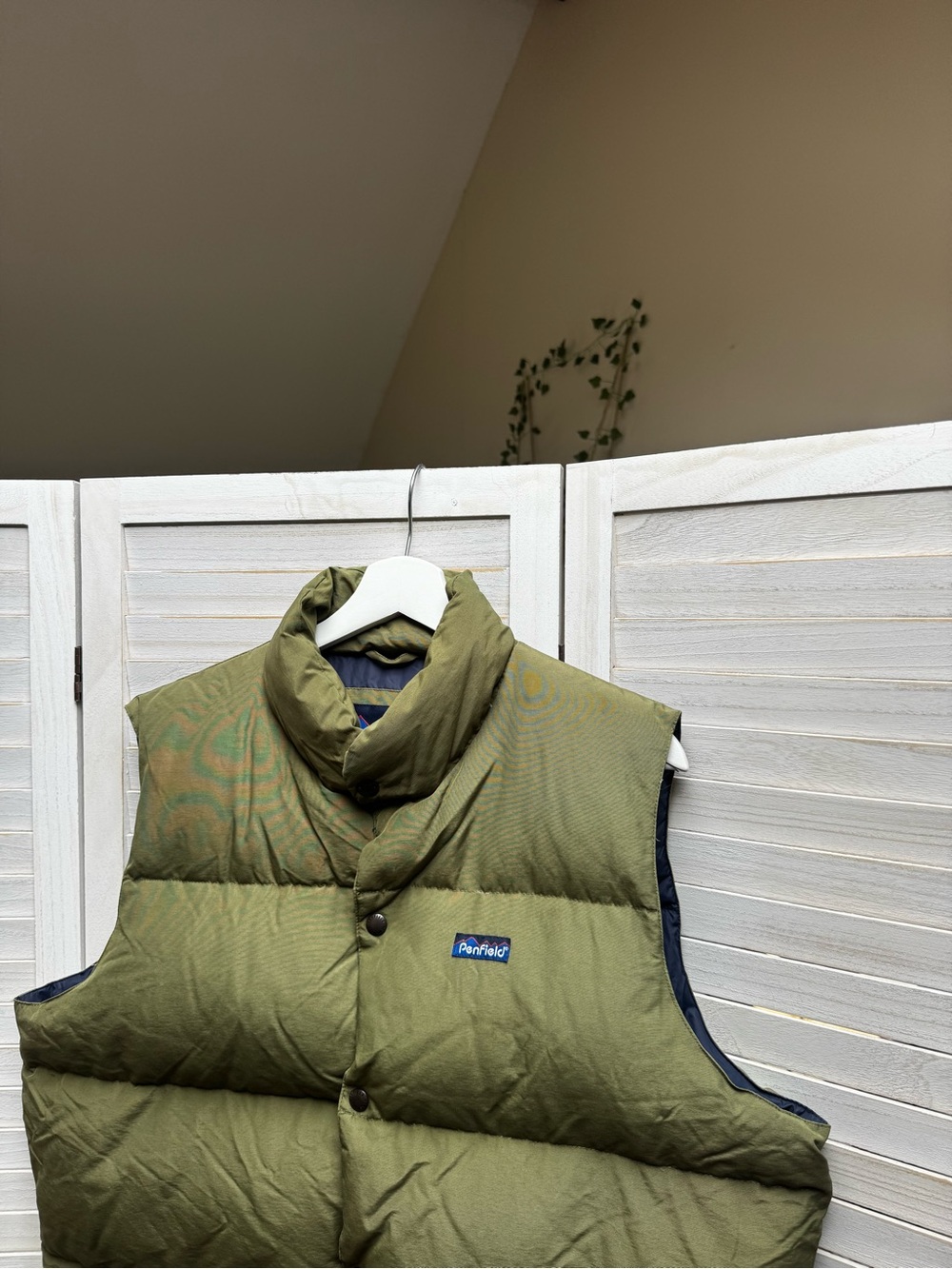 Penfield 60/40 Down Puffer Vest Olive Green Men’s XL Outdoor Heritage